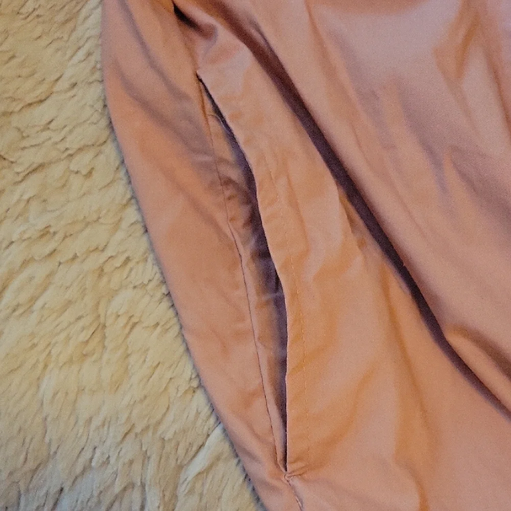 Maurices Women's Sleeveless Tiered Mauve Dress With Pockets MEDIUM - Picture 6 of 7